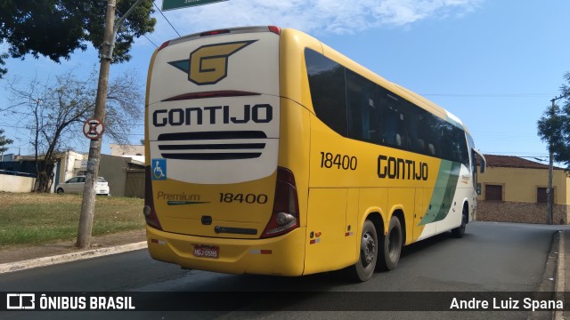 Empresa Gontijo de Transportes 18400 na cidade de Ribeirão Preto, São Paulo, Brasil, por Andre Luiz Spana. Número da foto: #10032879.
