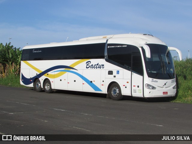 Baetur Transportes e Turismo 5555 na cidade de Porto Alegre, Rio Grande do Sul, Brasil, por JULIO SILVA. ID da foto: 10033599.