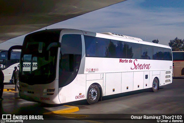 TNS - Transportes Norte de Sonora 06586 na cidade de Gustavo A. Madero, Ciudad de México, México, por Omar Ramírez Thor2102. Número da foto: #10033706.