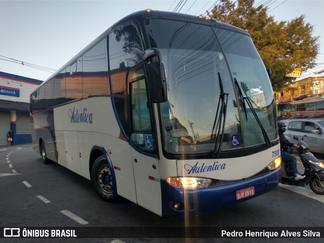 União do Sul - Transportadora Turística Autêntica 7500 na cidade de São Paulo, São Paulo, Brasil, por Pedro Henrique Alves Silva. ID da foto: 10033566.