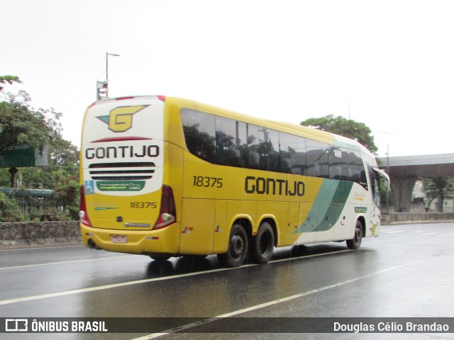 Empresa Gontijo de Transportes 18375 na cidade de Belo Horizonte, Minas Gerais, Brasil, por Douglas Célio Brandao. ID da foto: 10031701.