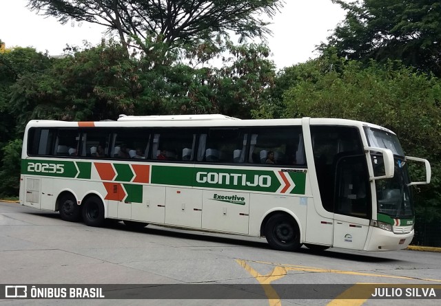 Empresa Gontijo de Transportes 20235 na cidade de São Paulo, São Paulo, Brasil, por JULIO SILVA. ID da foto: 10033993.