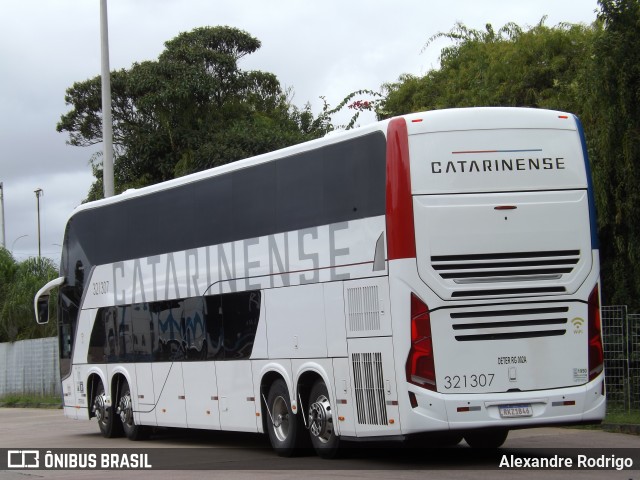 Auto Viação Catarinense 321307 na cidade de Curitiba, Paraná, Brasil, por Alexandre Rodrigo. Número da foto: #10034500.