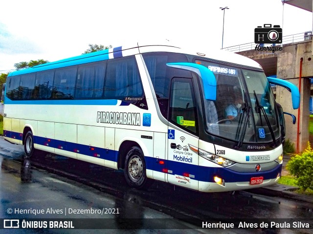 Viação Piracicabana 2368 na cidade de Campinas, São Paulo, Brasil, por Henrique Alves de Paula Silva. Número da foto: #10036136.