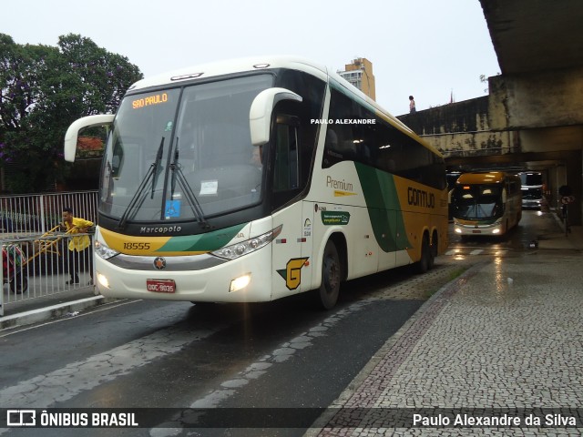 Empresa Gontijo de Transportes 18555 na cidade de Belo Horizonte, Minas Gerais, Brasil, por Paulo Alexandre da Silva. ID da foto: 10035519.