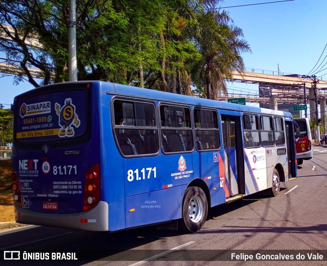 Next Mobilidade - ABC Sistema de Transporte 81.171 na cidade de São Paulo, São Paulo, Brasil, por Felipe Goncalves do Vale. Número da foto: #10035999.