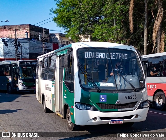 Transunião Transportes 5 6236 na cidade de São Paulo, São Paulo, Brasil, por Felipe Goncalves do Vale. ID da foto: 10034523.