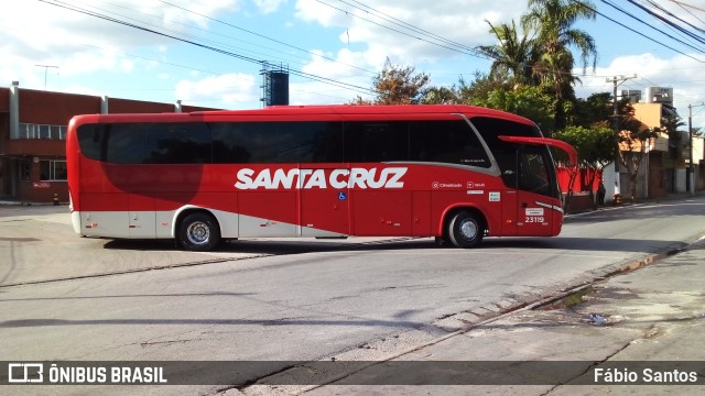 Viação Santa Cruz 23119 na cidade de São Paulo, São Paulo, Brasil, por Fábio Santos. ID da foto: 10034852.