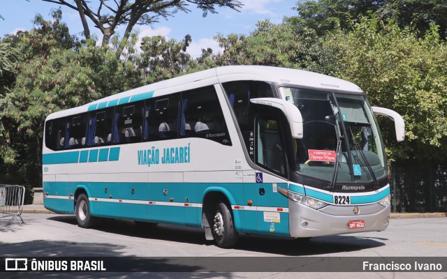 Viação Jacareí 8224 na cidade de São Paulo, São Paulo, Brasil, por Francisco Ivano. Número da foto: #10035959.