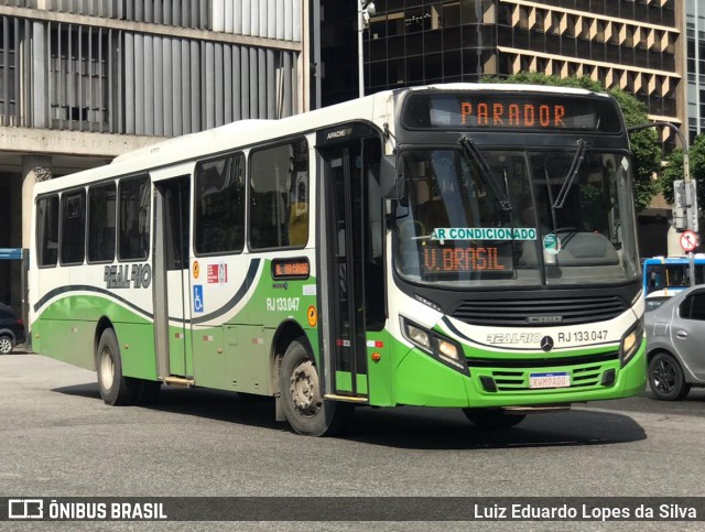 Expresso Real Rio RJ 133.047 na cidade de Rio de Janeiro, Rio de Janeiro, Brasil, por Luiz Eduardo Lopes da Silva. Número da foto: #10036507.