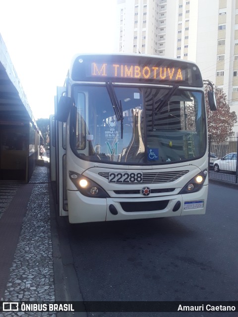 Empresa de Ônibus Campo Largo 22288 na cidade de Curitiba, Paraná, Brasil, por Amauri Caetano. ID da foto: 10036264.