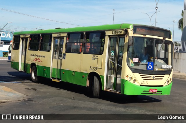 União Transportes 12279 na cidade de Várzea Grande, Mato Grosso, Brasil, por Leon Gomes. Número da foto: #10035679.