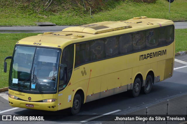 Viação Itapemirim 5023 na cidade de Lavrinhas, São Paulo, Brasil, por Jhonatan Diego da Silva Trevisan. ID da foto: 10035611.