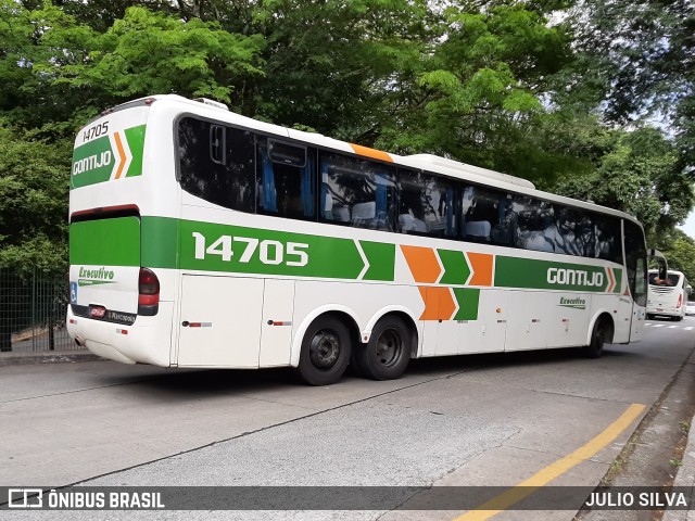 Empresa Gontijo de Transportes 14705 na cidade de São Paulo, São Paulo, Brasil, por JULIO SILVA. ID da foto: 10039249.