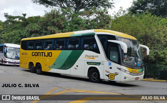 Empresa Gontijo de Transportes 18070 na cidade de São Paulo, São Paulo, Brasil, por JULIO SILVA. Número da foto: #10039458.