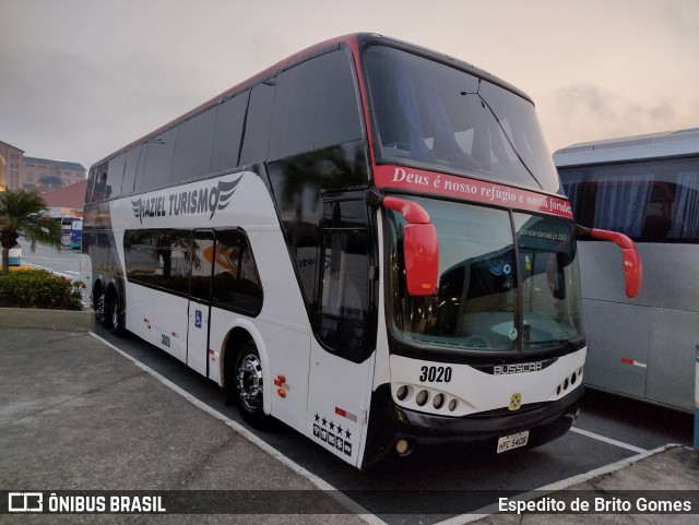 Haziel Turismo 3020 na cidade de Aparecida, São Paulo, Brasil, por Espedito de Brito Gomes. Número da foto: #10039547.