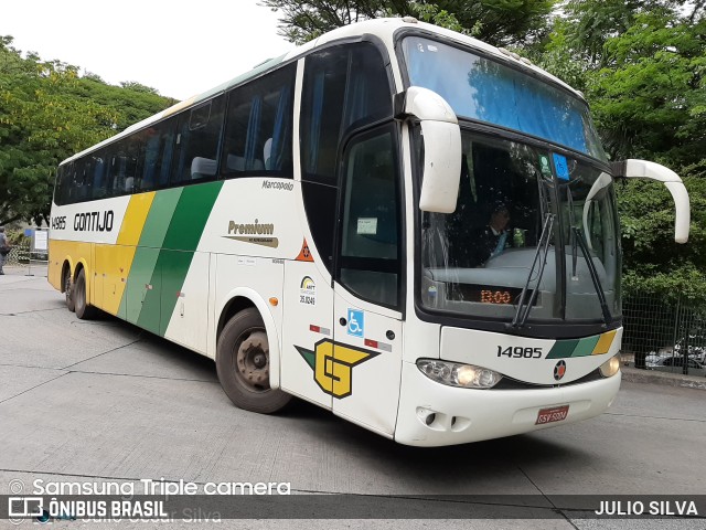 Empresa Gontijo de Transportes 14985 na cidade de São Paulo, São Paulo, Brasil, por JULIO SILVA. Número da foto: #10039301.