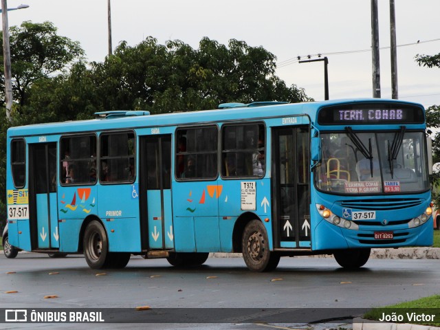Viação Primor 37-517 na cidade de São Luís, Maranhão, Brasil, por João Victor. Número da foto: #10037125.