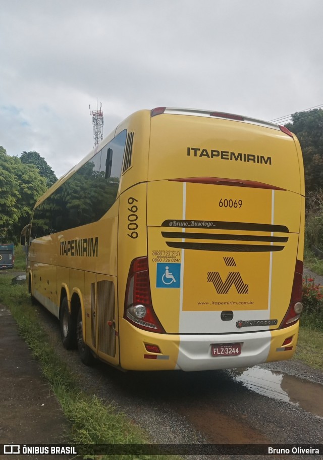 Viação Itapemirim 60069 na cidade de Salvador, Bahia, Brasil, por Bruno Oliveira. ID da foto: 10039695.