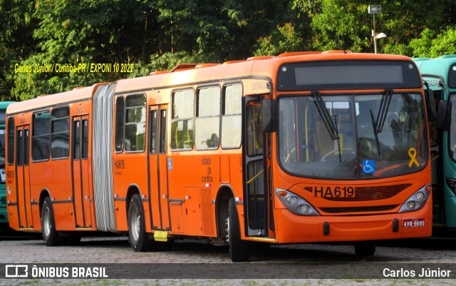 Auto Viação Redentor HA619 na cidade de Curitiba, Paraná, Brasil, por Carlos Júnior. Número da foto: #10038866.