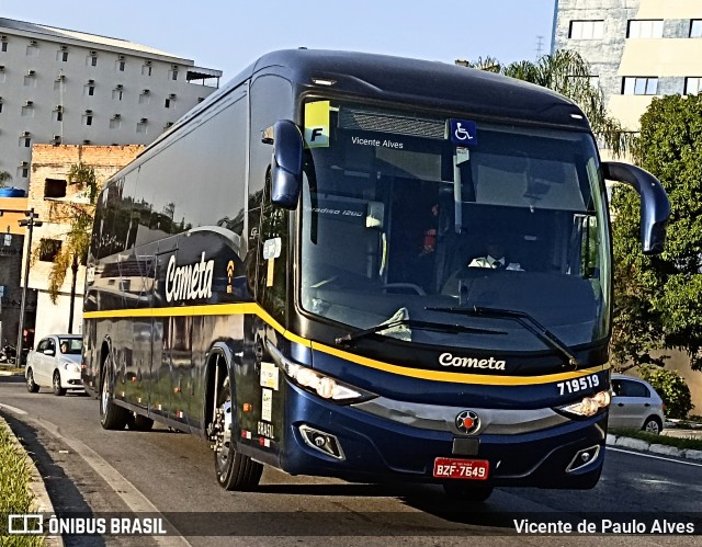Viação Cometa 719519 na cidade de Aparecida, São Paulo, Brasil, por Vicente de Paulo Alves. Número da foto: #10038419.