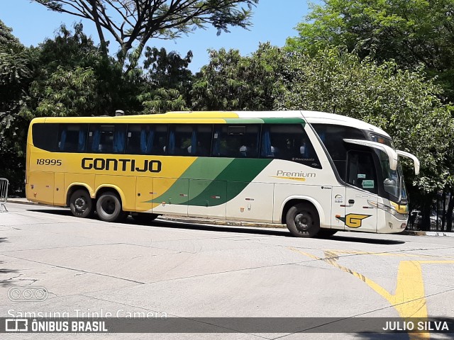 Empresa Gontijo de Transportes 18995 na cidade de São Paulo, São Paulo, Brasil, por JULIO SILVA. ID da foto: 10039018.