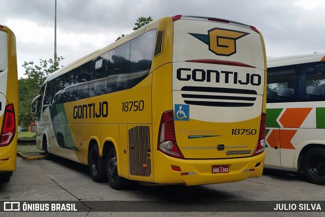 Empresa Gontijo de Transportes 18750 na cidade de São Paulo, São Paulo, Brasil, por JULIO SILVA. ID da foto: 10039438.