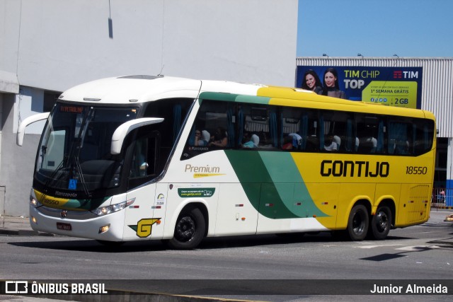 Empresa Gontijo de Transportes 18550 na cidade de Rio de Janeiro, Rio de Janeiro, Brasil, por Junior Almeida. Número da foto: #10041520.