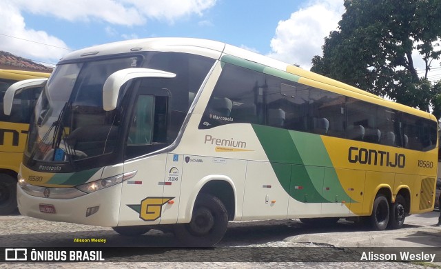 Empresa Gontijo de Transportes 18580 na cidade de Fortaleza, Ceará, Brasil, por Alisson Wesley. ID da foto: 10041230.