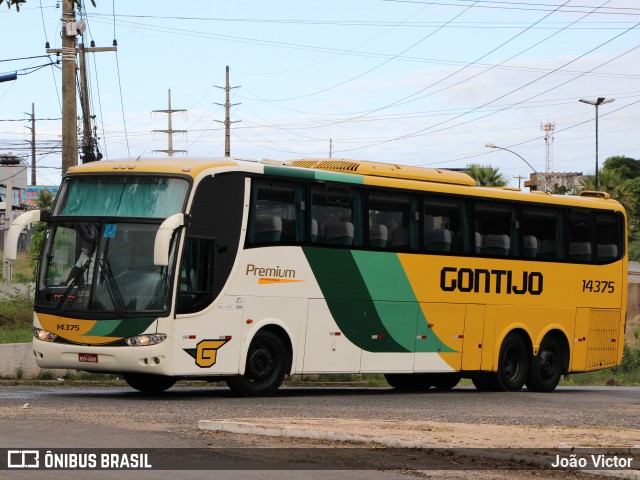 Empresa Gontijo de Transportes 14375 na cidade de Teresina, Piauí, Brasil, por João Victor. Número da foto: #10041987.