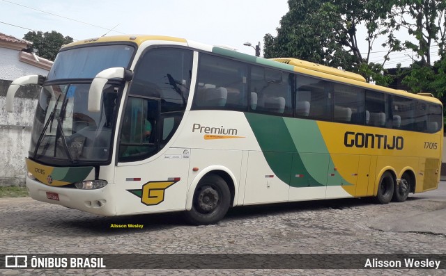 Empresa Gontijo de Transportes 17015 na cidade de Fortaleza, Ceará, Brasil, por Alisson Wesley. ID da foto: 10041104.