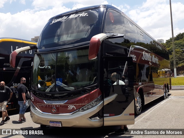 Santa Maria Fretamento e Turismo > Transportes Santa Maria(SP) 1100 na cidade de São Paulo, São Paulo, Brasil, por Andre Santos de Moraes. Número da foto: #10040878.
