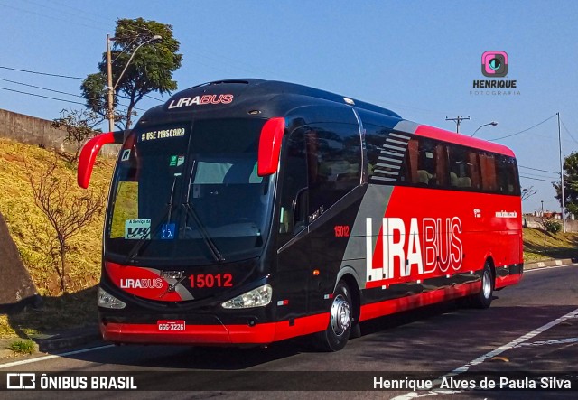 Lirabus 15012 na cidade de Campinas, São Paulo, Brasil, por Henrique Alves de Paula Silva. ID da foto: 10040215.