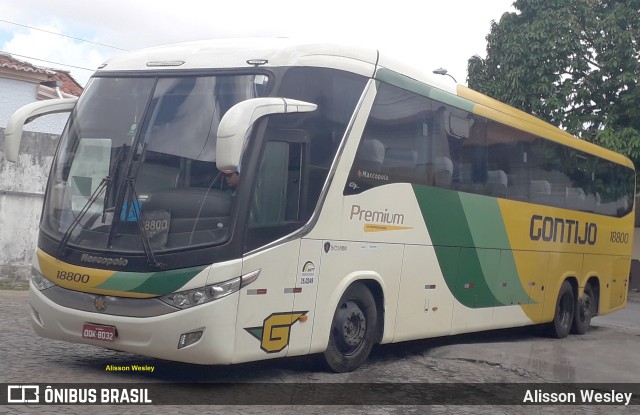 Empresa Gontijo de Transportes 18800 na cidade de Fortaleza, Ceará, Brasil, por Alisson Wesley. ID da foto: 10041338.