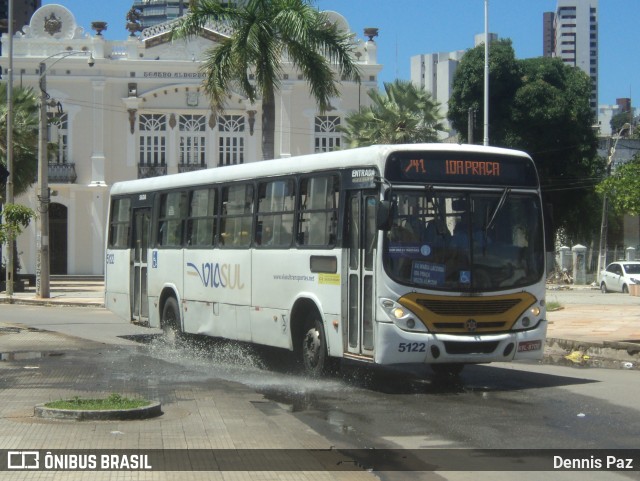 Via Sul TransFlor 5122 na cidade de Natal, Rio Grande do Norte, Brasil, por Dennis Paz. Número da foto: #10040146.