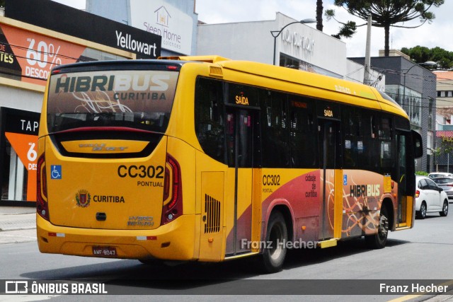 Auto Viação Santo Antônio CC302 na cidade de Curitiba, Paraná, Brasil, por Franz Hecher. Número da foto: #10040581.