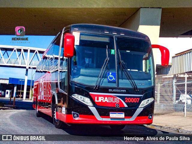 Lirabus 20007 na cidade de Campinas, São Paulo, Brasil, por Henrique Alves de Paula Silva. Número da foto: #10040203.