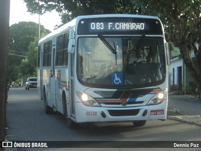 Auto Ônibus Santa Maria Transporte e Turismo 02128 na cidade de Natal, Rio Grande do Norte, Brasil, por Dennis Paz. Número da foto: #10040136.
