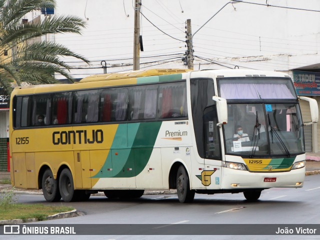 Empresa Gontijo de Transportes 12155 na cidade de Petrolina, Pernambuco, Brasil, por João Victor. ID da foto: 10040752.