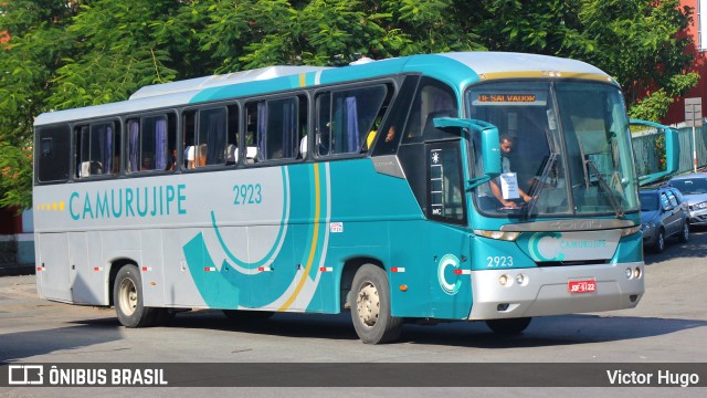 Auto Viação Camurujipe 2923 na cidade de Feira de Santana, Bahia, Brasil, por Victor Hugo. ID da foto: 10040983.