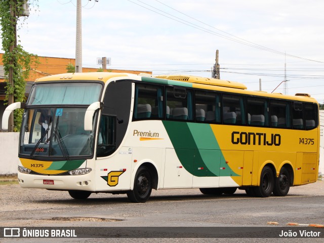 Empresa Gontijo de Transportes 14375 na cidade de Teresina, Piauí, Brasil, por João Victor. ID da foto: 10042174.