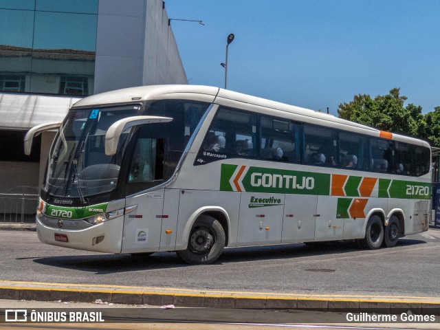 Empresa Gontijo de Transportes 21720 na cidade de Rio de Janeiro, Rio de Janeiro, Brasil, por Guilherme Gomes. Número da foto: #10042123.