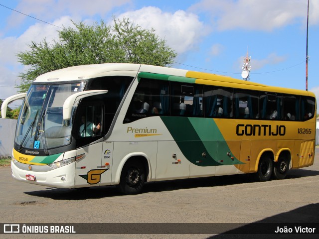 Empresa Gontijo de Transportes 18265 na cidade de Teresina, Piauí, Brasil, por João Victor. Número da foto: #10042195.