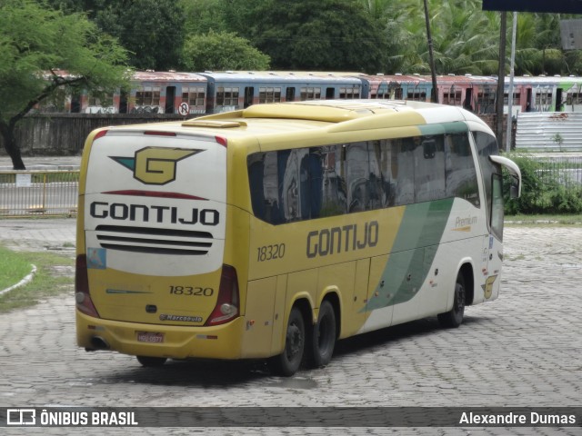 Empresa Gontijo de Transportes 18320 na cidade de João Pessoa, Paraíba, Brasil, por Alexandre Dumas. ID da foto: 10041343.