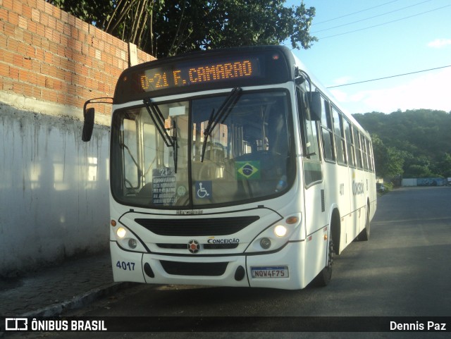 Empresa de Transportes Nossa Senhora da Conceição 4017 na cidade de Natal, Rio Grande do Norte, Brasil, por Dennis Paz. Número da foto: #10040141.