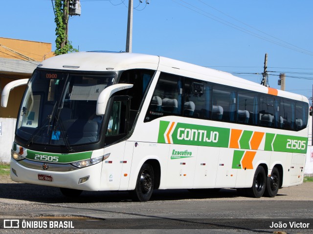 Empresa Gontijo de Transportes 21505 na cidade de Teresina, Piauí, Brasil, por João Victor. Número da foto: #10041819.