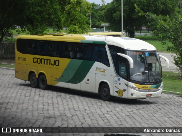 Empresa Gontijo de Transportes 18320 na cidade de João Pessoa, Paraíba, Brasil, por Alexandre Dumas. ID da foto: 10041345.