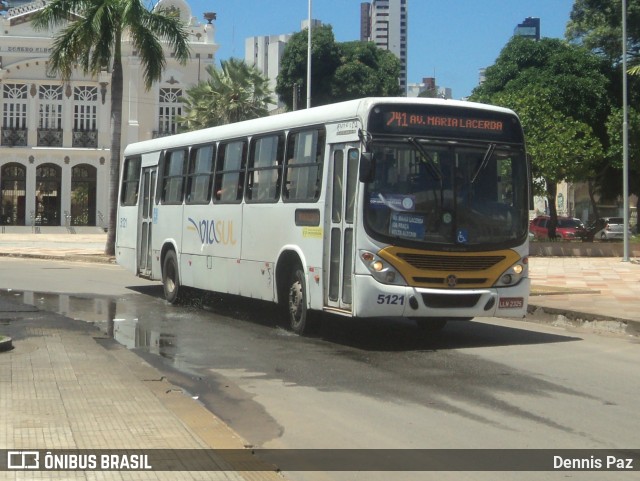 Via Sul TransFlor 5121 na cidade de Natal, Rio Grande do Norte, Brasil, por Dennis Paz. ID da foto: 10040144.