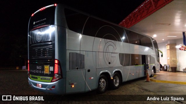 Viação Garcia 8652 na cidade de São Carlos, São Paulo, Brasil, por Andre Luiz Spana. ID da foto: 10040408.