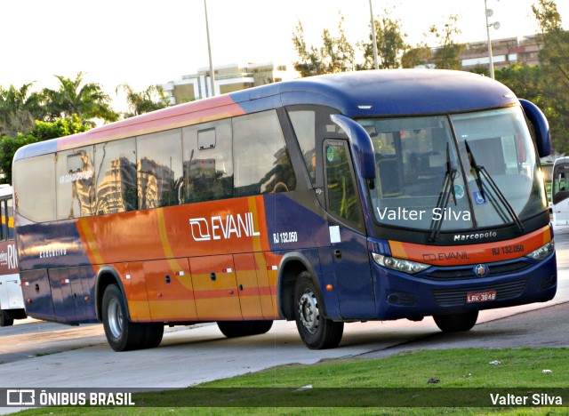 Evanil Transportes e Turismo RJ 132.050 na cidade de Rio de Janeiro, Rio de Janeiro, Brasil, por Valter Silva. ID da foto: 10040754.